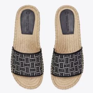 Tory Burch Espadrille Slide Sandals